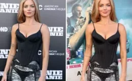 Avustralyalı oyuncu Samara Weaving, giydiği sıra dışı etek ile ağızları açık bıraktı