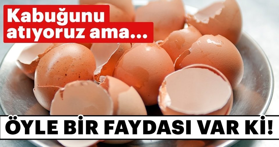 Kabuğunu atıyoruz ama bakın ne işe yarıyor