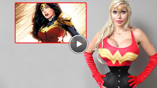 Wonder Woman’a Benzemek İçin 200 Adet Estetik Ameliyat Geçirdi
