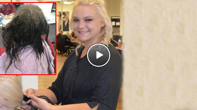 Yıllardır Depresyonda Olan 16 Yaşındaki Kızın Saçını 13 Saatte Düzeltti